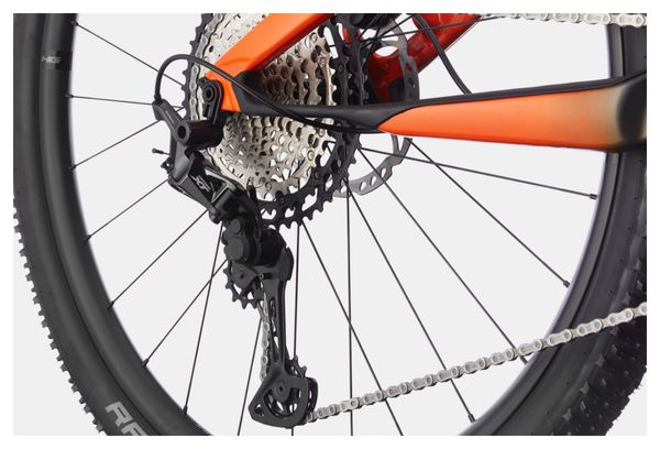 VTT Tout-Suspendu Cannondale Scalpel Carbon 2 Shimano XT 12V 29'' Gris Slate Orange