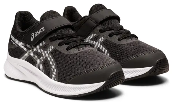 Chaussures de Running Asics Patriot 13 PS Noir Blanc Enfant