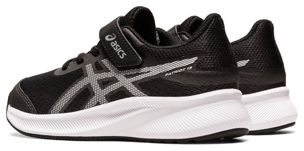 Asics Patriot 13 PS Running Shoes Black White Child