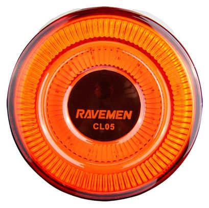 Par de luces Ravemen LS 20 (CR 1000 / CL 05) Negro