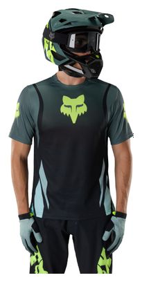 Maglia a maniche corte Fox Ranger Foundry verde da uomo