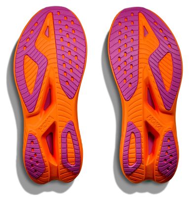 Chaussures Running Hoka Mach X 2 Noir/Vert/Orange Homme