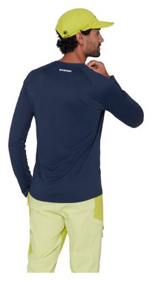 Maglietta a maniche lunghe Mammut Ducan FL blu da uomo