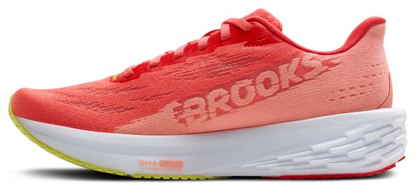 Brooks Launch 11 Koralle/Gelb Damen Laufschuhe