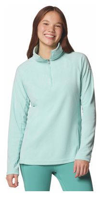 Forro polar Columbia Mujer Glacial IV Azul Claro 1/2 Cremallera