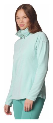 Forro polar Columbia Mujer Glacial IV Azul Claro 1/2 Cremallera
