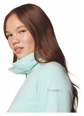 Forro polar Columbia Mujer Glacial IV Azul Claro 1/2 Cremallera