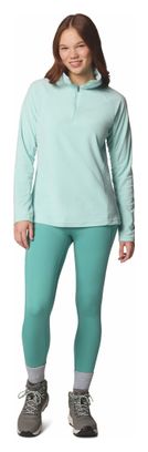 Forro polar Columbia Mujer Glacial IV Azul Claro 1/2 Cremallera