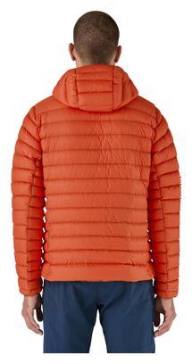 Patagonia Down Sweater Hoody Orange Homme