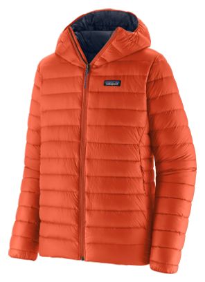 Patagonia Down Sweater Hoody Orange Homme