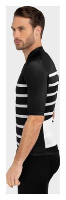 Maillot vélo manches courtes homme Cyclisme M2 Moors Noir