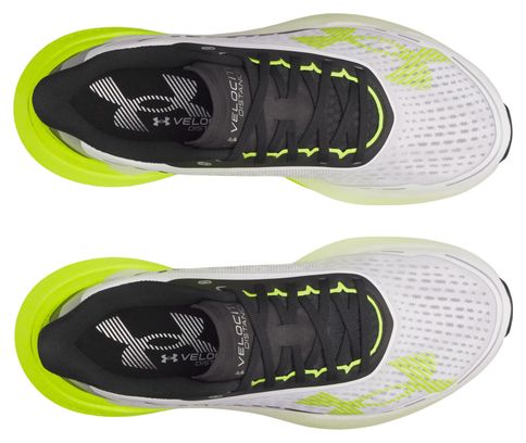 Scarpe da corsa Under Armour Velociti Distance bianco/giallo da uomo
