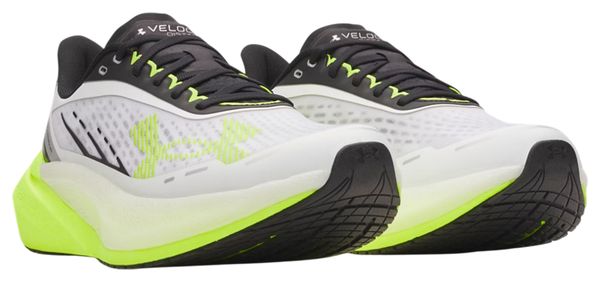 Scarpe da corsa Under Armour Velociti Distance bianco/giallo da uomo