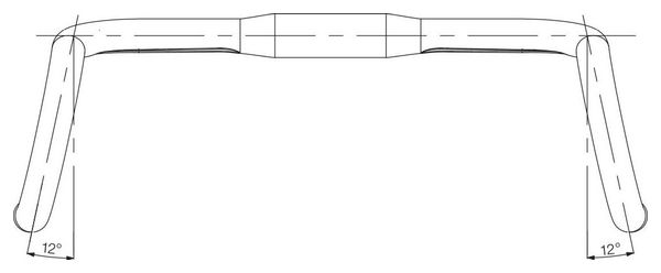 Deda Gravel 100 Aluminium BOB stuur