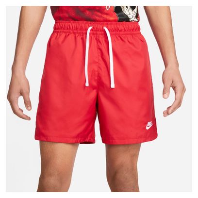 Nike Sportswear Woven Lined Flow Shorts Red