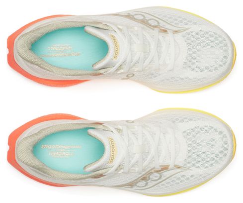 Chaussures Running Saucony Endorphin Speed 5 Blanc/Jaune Homme