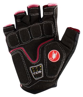 Castelli Dolcissima 2 Red Women's Short Gloves