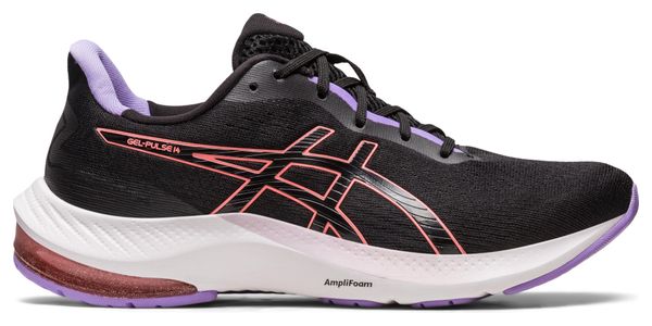 Zapatillas de running para mujer Asics Gel Pulse 14 Negro Rosa Púrpura