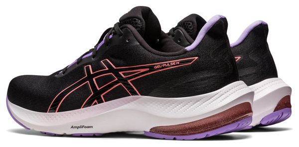 Asics Gel Pulse 14 Black Pink Purple Women's Running Shoes