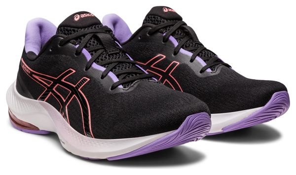 Chaussures de Running Asics Gel Pulse 14 Noir Rose Violet Femme