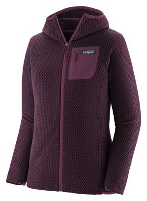 Patagonia R1 Air Full-Zip Hoody Violet Women's Fleece Jacket
