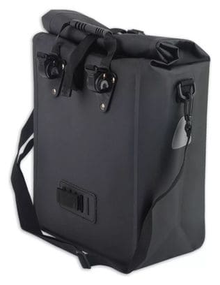 Sacoche simple pour vélo noir - 23 litres