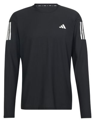 Maglia a maniche lunghe adidas Own The Run Nero Uomo