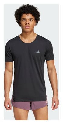 Adidas Adizero Tee Zwart Heren Jersey met Korte mouwen