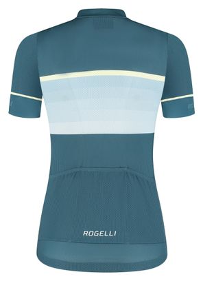 Maillot Manches Courtes Velo Rogelli Impress II Femme