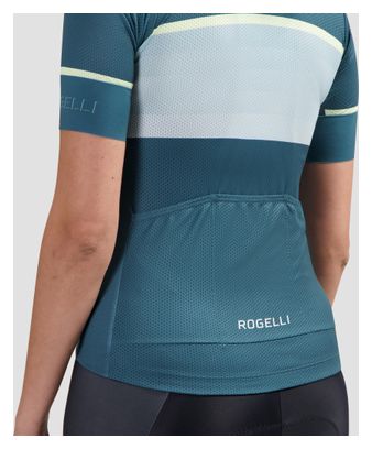 Maillot Manches Courtes Velo Rogelli Impress II Femme