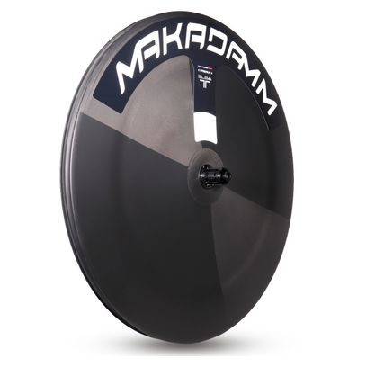 Paire de roues carbone route triathlon TT – MaKadamm eleva disc xpremium à pneus – 867gr la roue – centerlock – axe  12x142