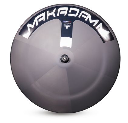 Paire de roues carbone route triathlon TT – MaKadamm eleva disc xpremium à pneus – 867gr la roue – centerlock – axe  12x142