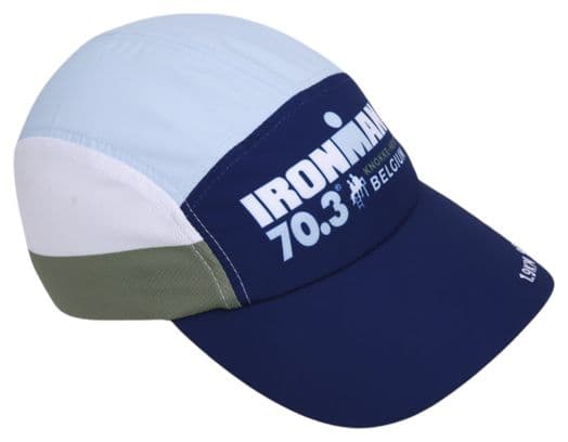 Cappellino tecnico Ironman 70.3 Belgium Event White/Blue