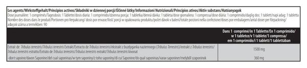 Tribulus Maximus 1500 Mg (90comp) - Biotech Usa - Tribulus
