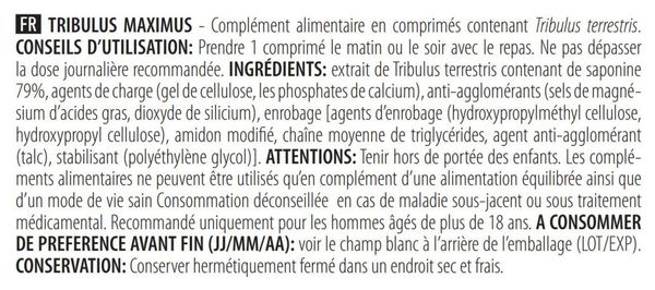 Tribulus Maximus 1500 Mg (90comp) - Biotech Usa - Tribulus