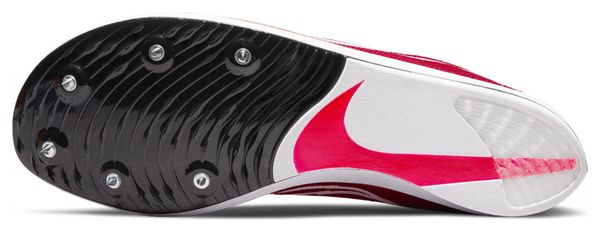 Chaussures Athlétisme Nike ZoomX Dragonfly Bowerman Track Club Rouge Blanc Unisex