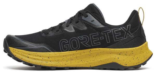 Zapatillas de trail Saucony Peregrine 16 GTX Negro/Amarillo Hombre