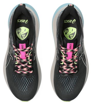 Asics GT-2000 12 TR Black Pink Green Women's Running Shoes