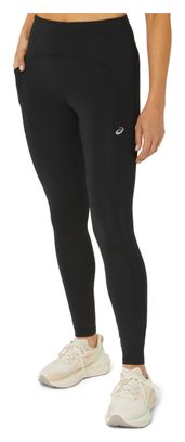 Asics Road High Waist Long Tights Women Schwarz