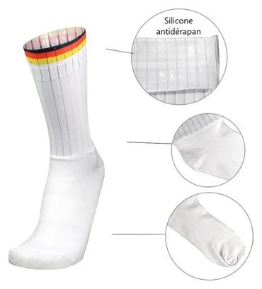 Chaussettes Velkyne Aero Jaune Rouge Noir