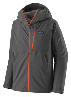 Chaqueta de lluvia Patagonia Granite Crest Gris