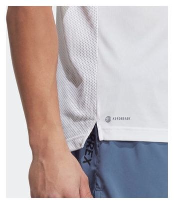 Adidas Terrex Agravic Jersey met korte mouwen Wit Heren