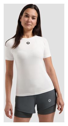 Sous-Maillot Manches Courtes Rogelli Core II Blanc Unisexe