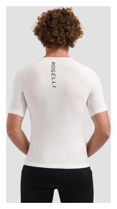 Sous-Maillot Manches Courtes Rogelli Core II Blanc Unisexe