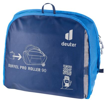 Rolltasche Deuter Duffel Pro Roller 90 Blau