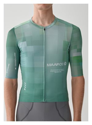 Maap Blur Pro Air 3.0 Korte Mouw Jersey Groen