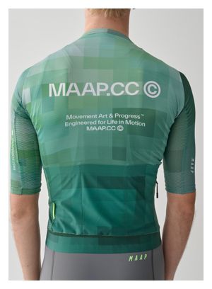 Maap Blur Pro Air 3.0 Korte Mouw Jersey Groen