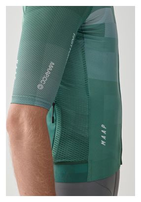 Maap Blur Pro Air 3.0 Korte Mouw Jersey Groen