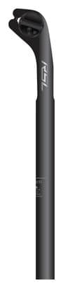 Tija de sillín Bontrager RSL Carbon 20 mm retroceso negro