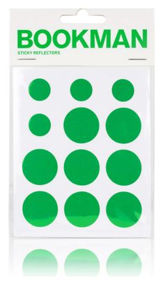 BOOKMAN Stickers Reflector Green